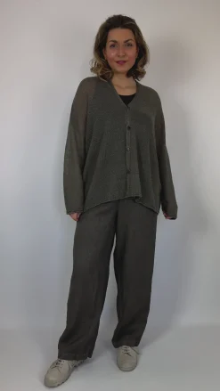 Pas De Calais 2566 Cardigan Greige