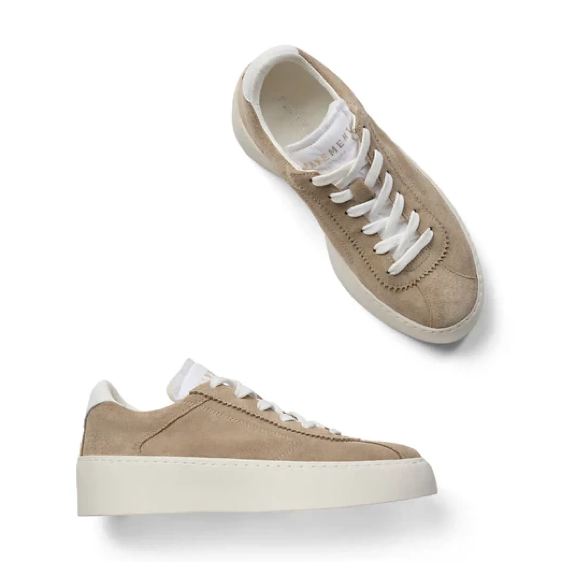 Pavement Saga Trainers Taupe