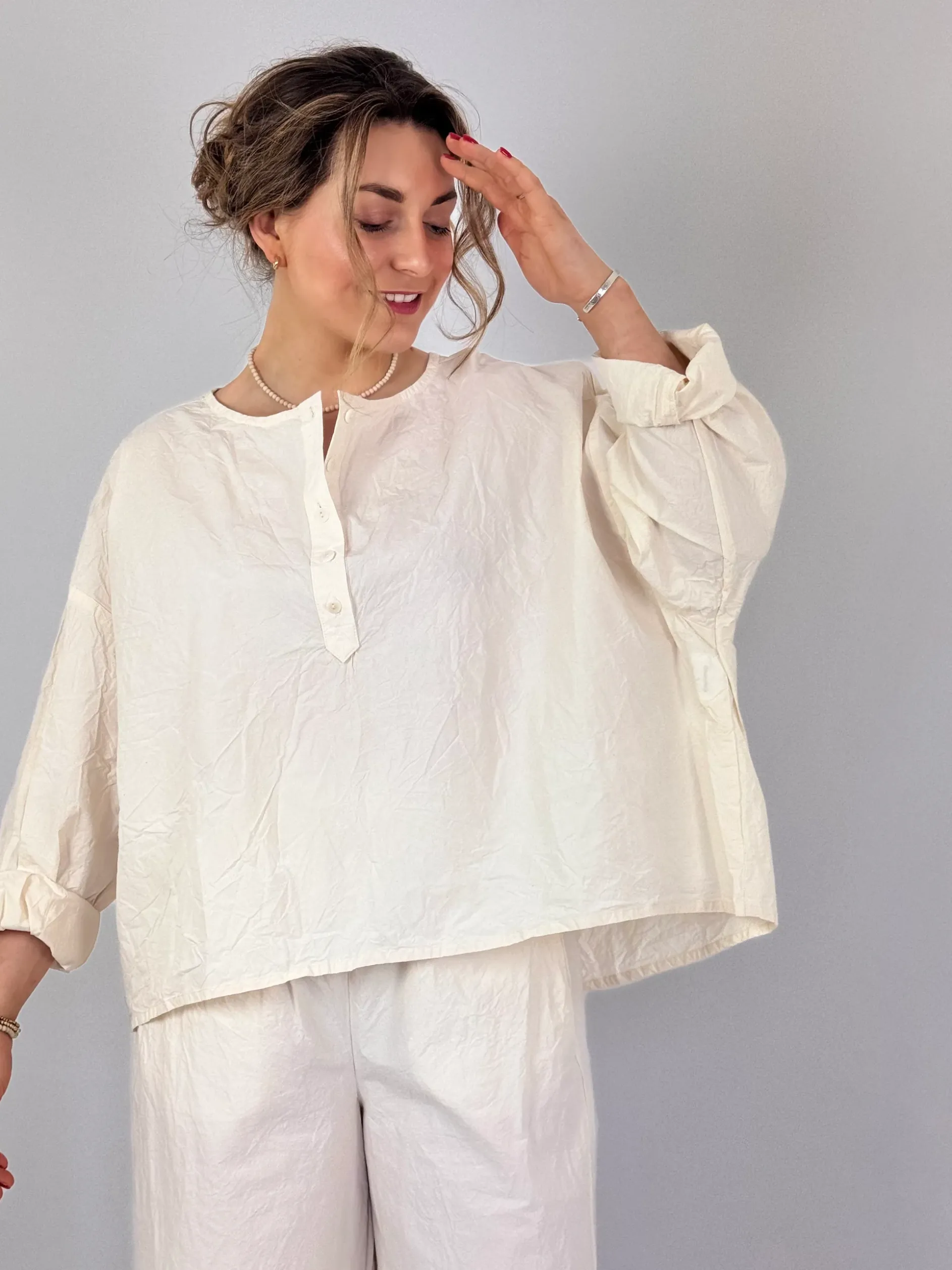 Privatsachen Ökoerfolg Blouse Schnee