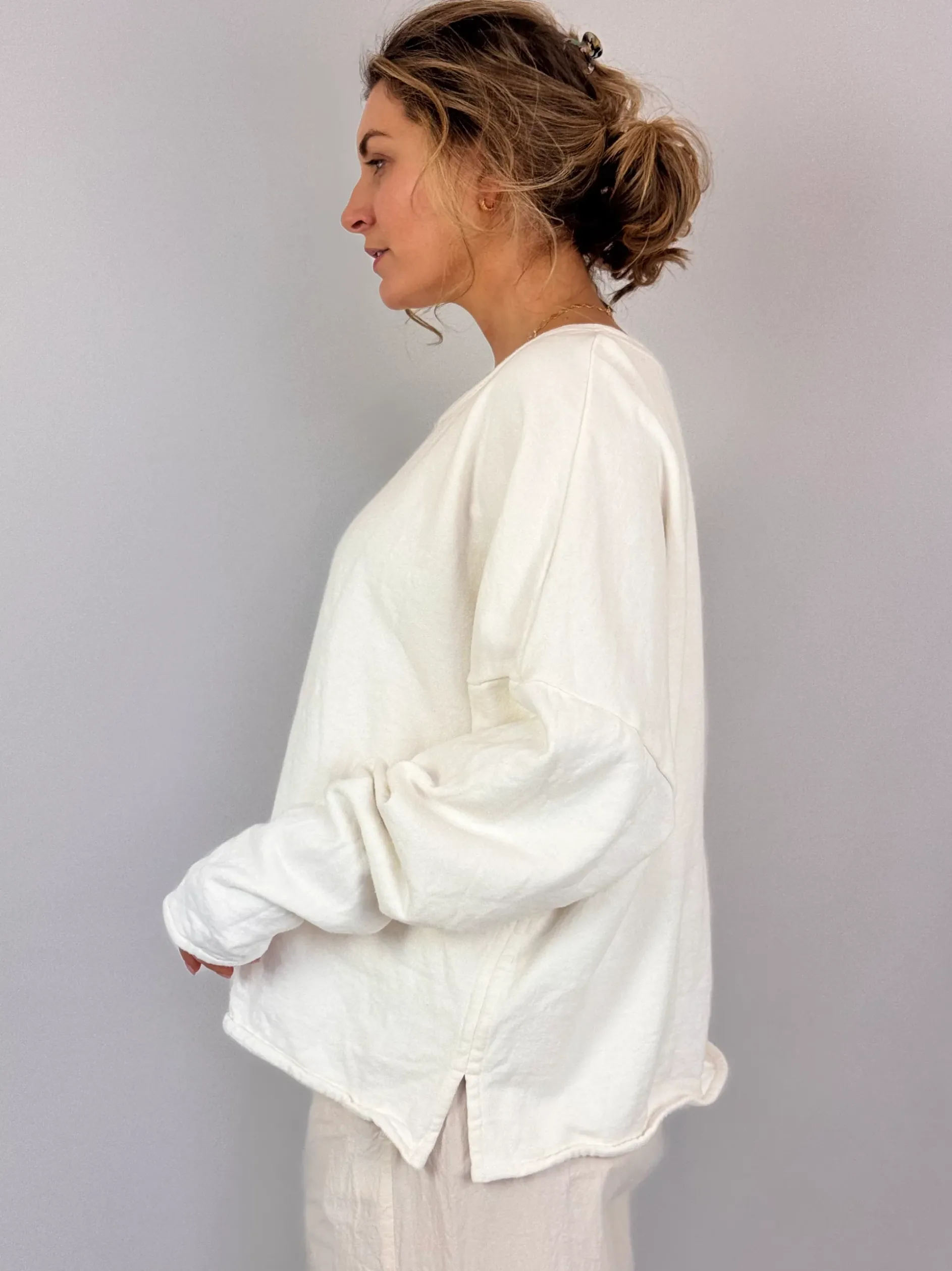 Privatscahen Strammgrei Jumper Schnee