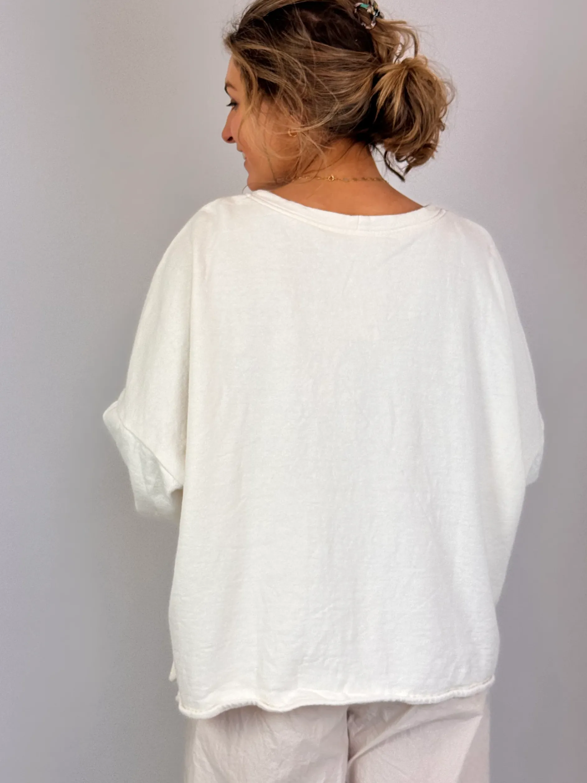 Privatscahen Strammgrei Jumper Schnee
