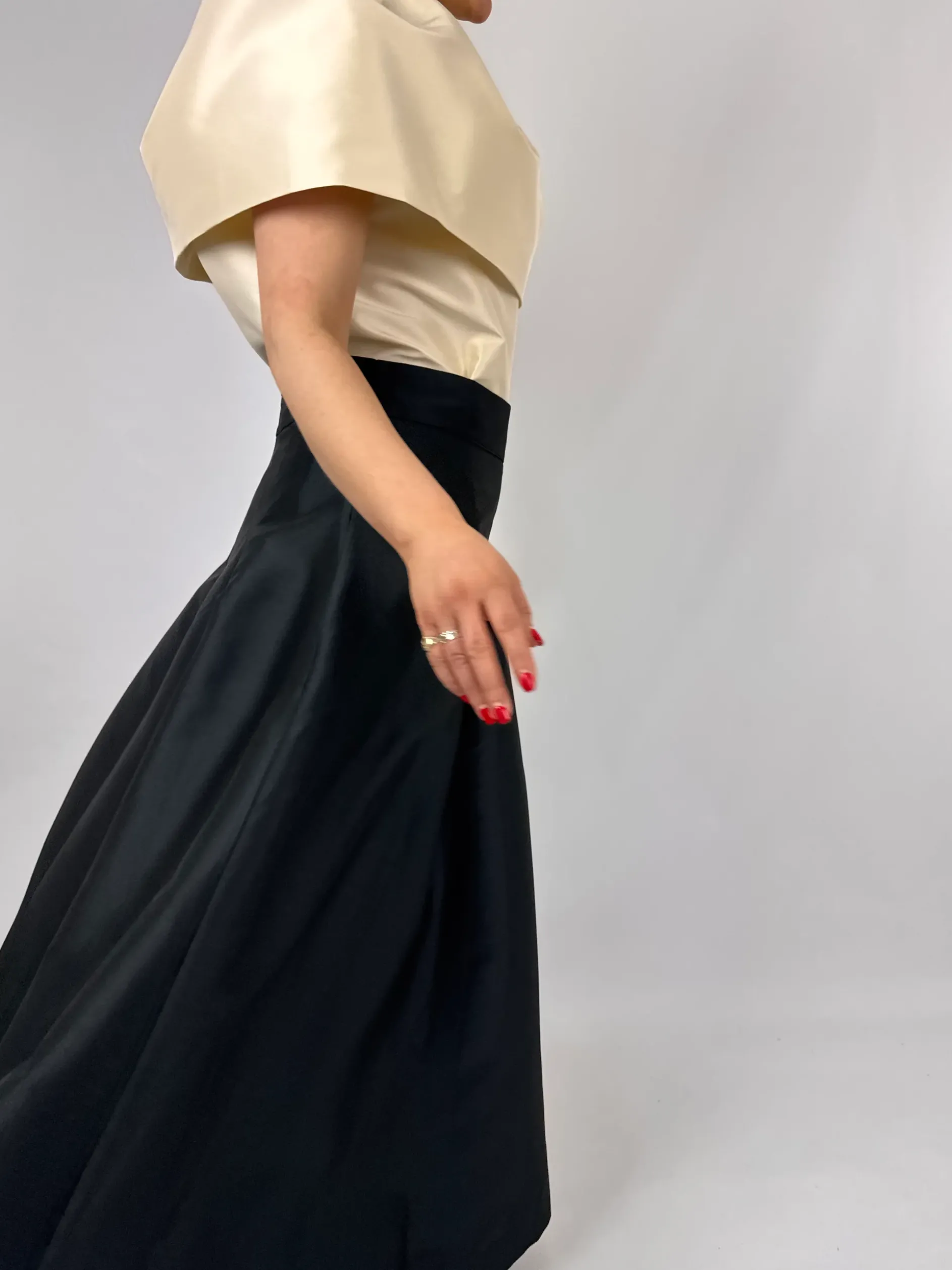 Roisin Linnane Halston Skirt Black
