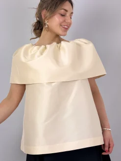 Roisin Linnane Reese Blouse Ecru