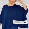 Rundholz Black Label 0713 Jumper Navy Print