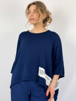 Rundholz Black Label 0713 Jumper Navy Print