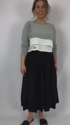 Rundholz Black Label 0703 Jumper Grey Print