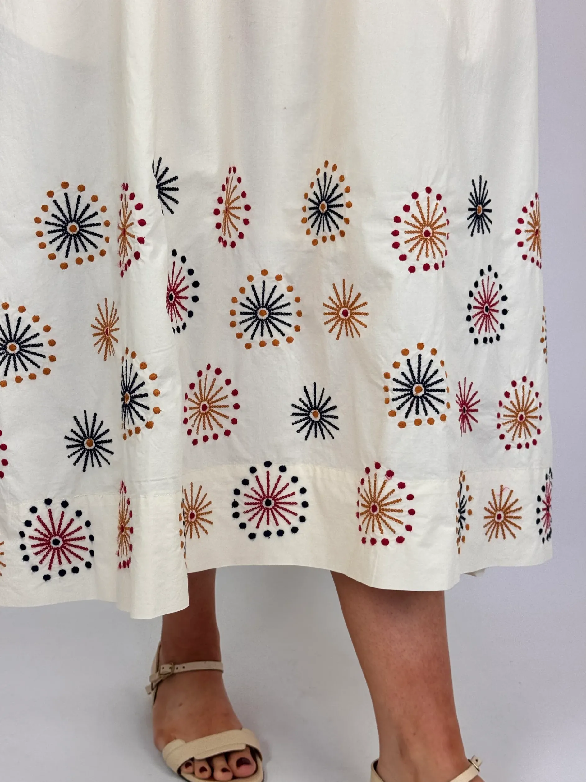 Stella Forest Oskanna Dress Ecru