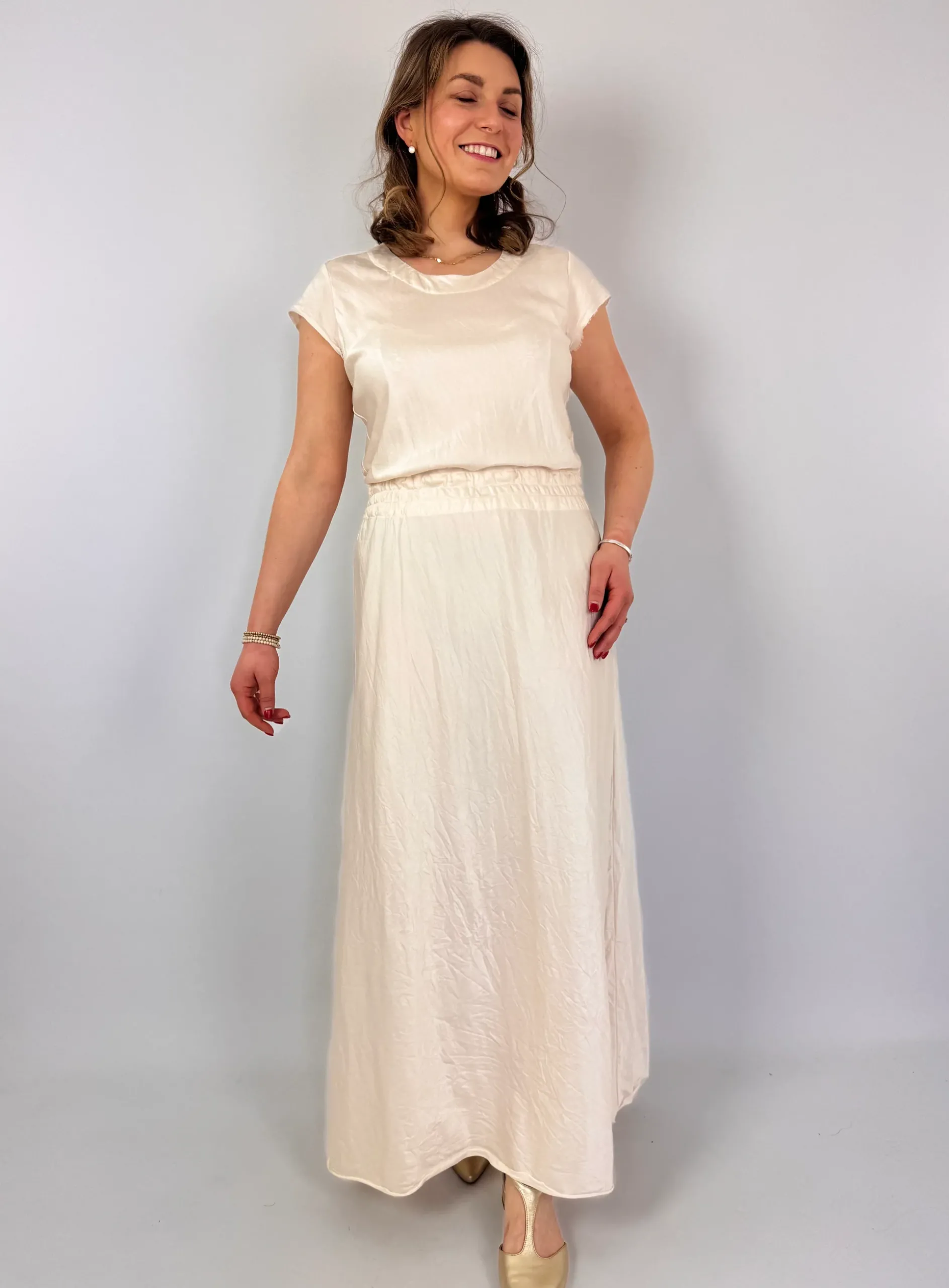 Sula Bias Cut Dress Eggnogg
