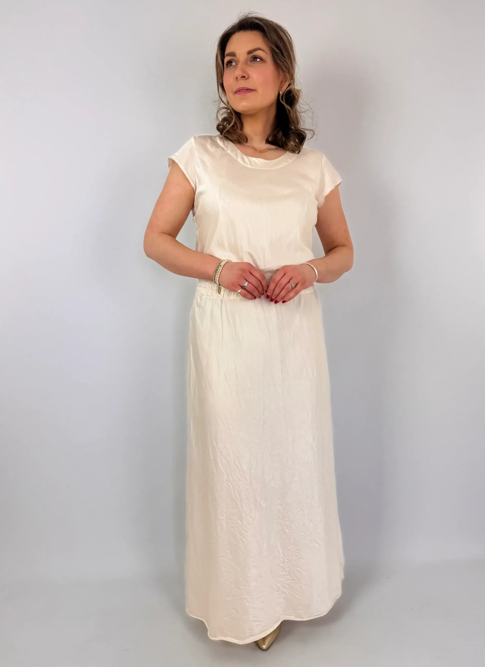 Sula Bias Cut Dress Eggnogg
