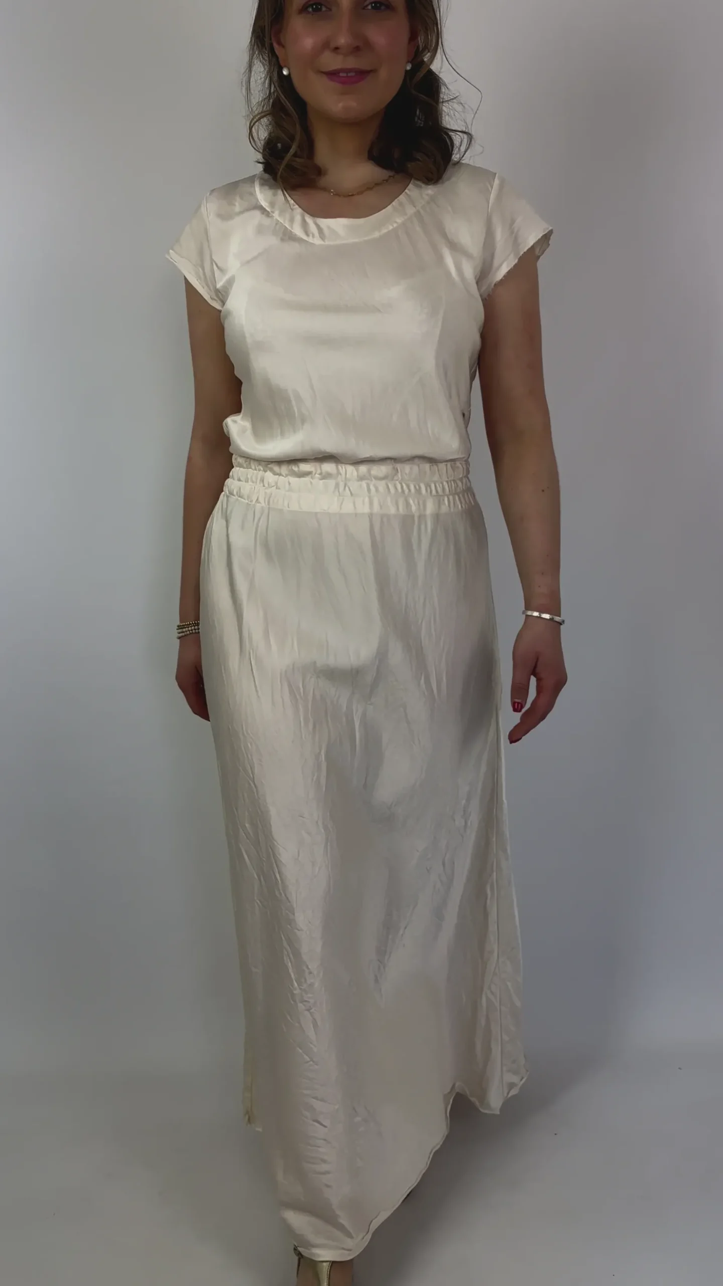 Sula Bias Cut Dress Eggnogg
