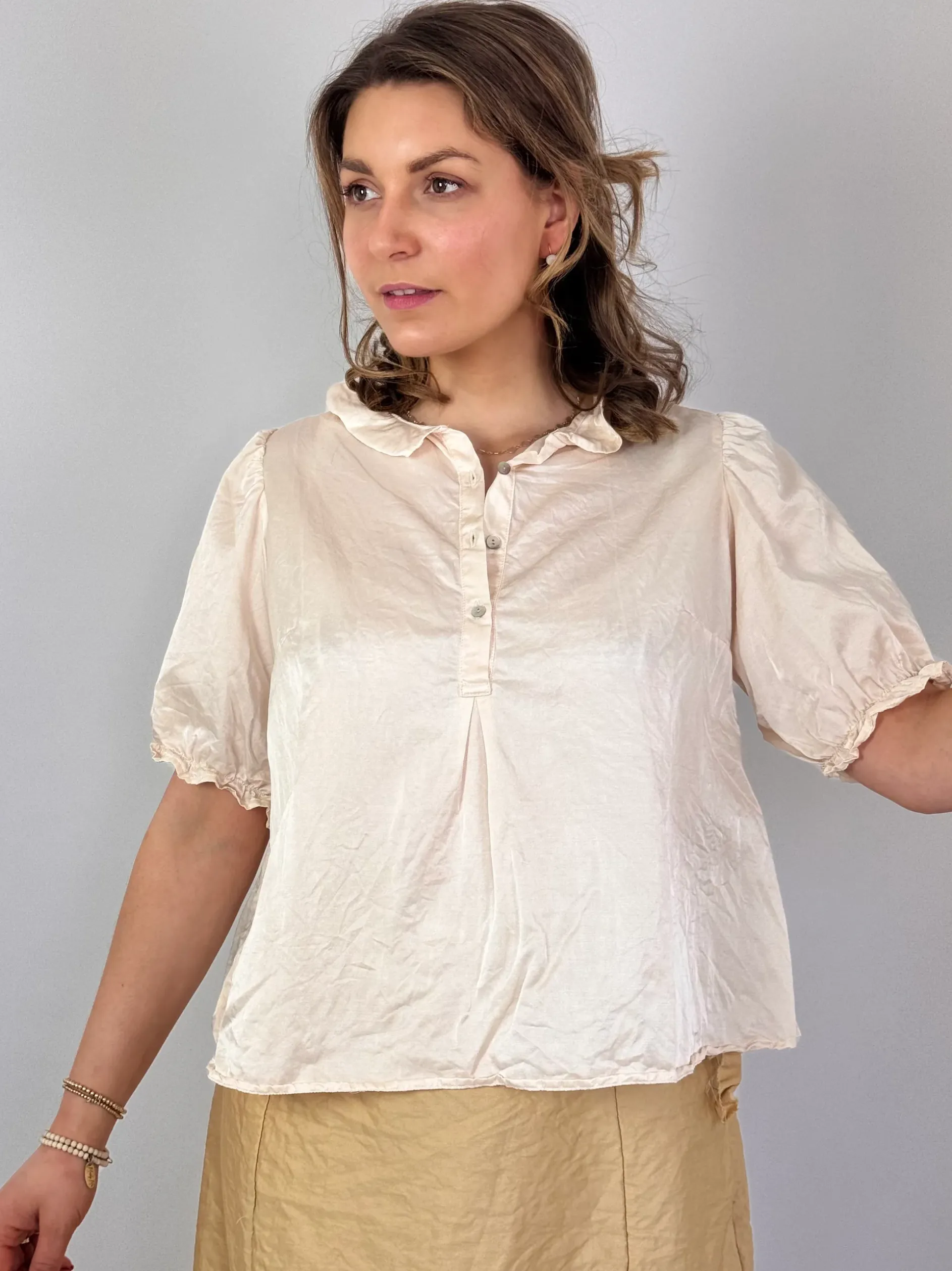 Sula Sweet Blouse Eggnog