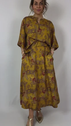 Tapis Noir Cali Blouse Yellow