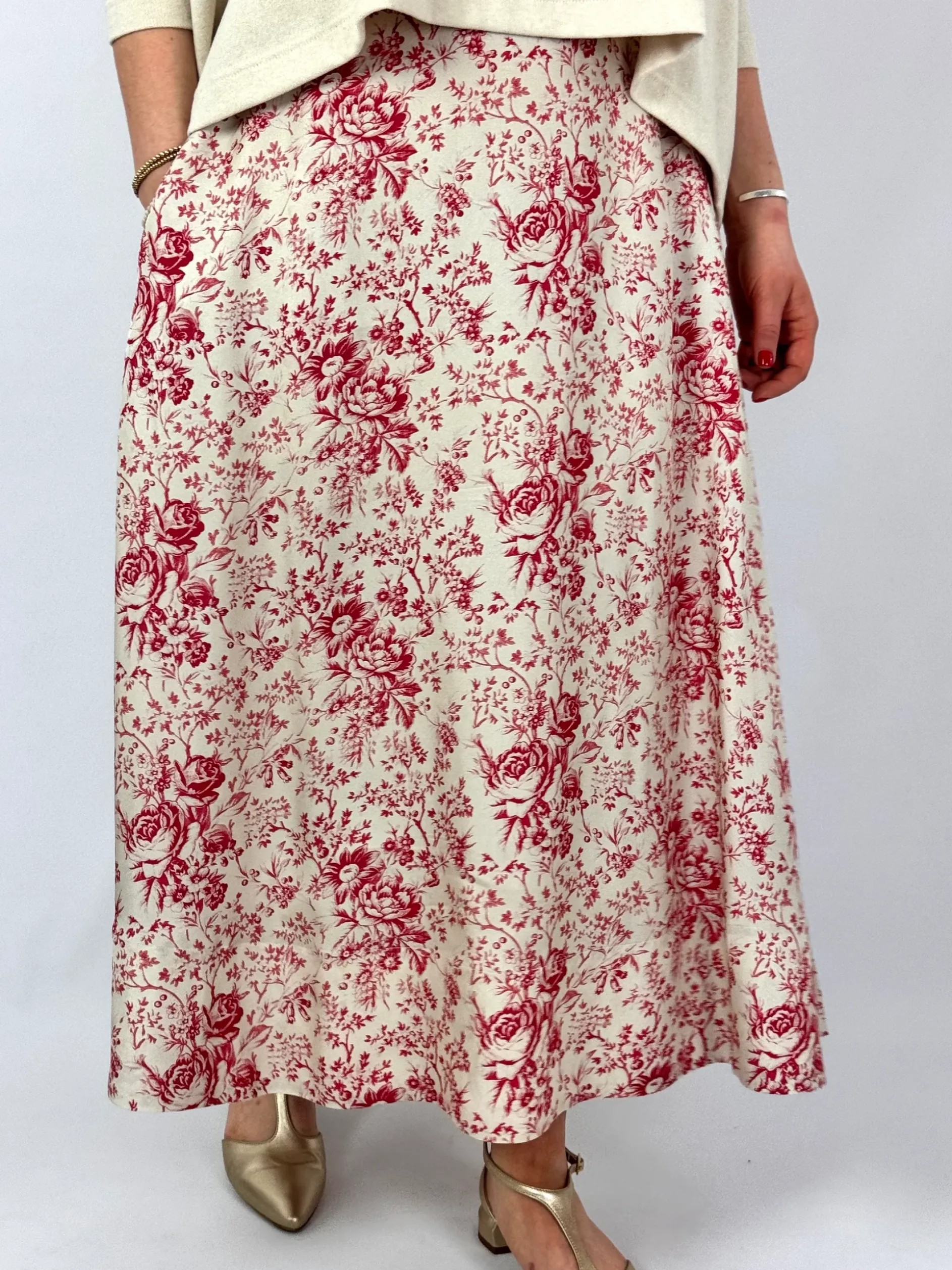 Tapis Noir Caroline Skirt Pink