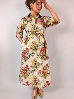 Tapis Noir Chloe Dress Peach