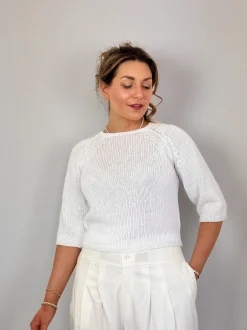Transit Par-Such 12472 Jumper White
