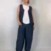 Transit Par-Such B113 Waistcoat Blue