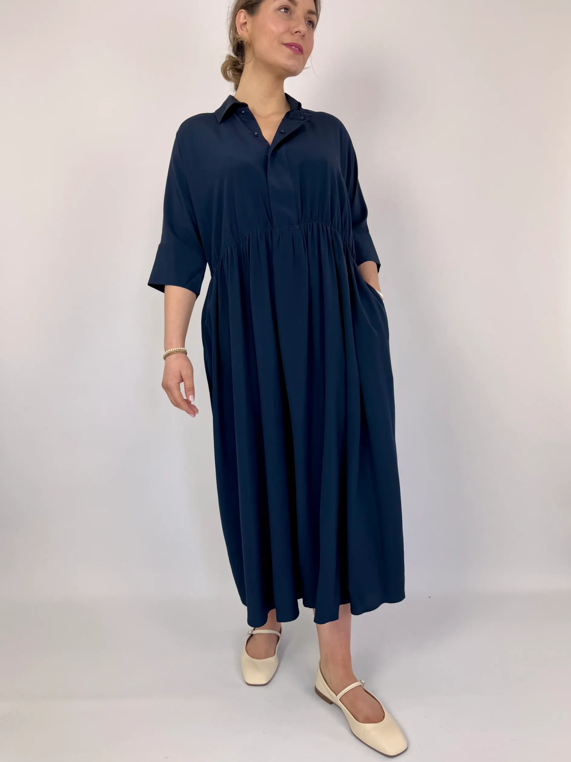 Vic & Bert Agnes Dress Ink