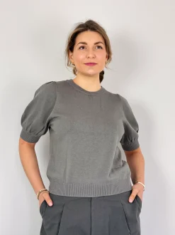 Vic & Bert Wallis Top Grey
